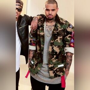 Unisex Military Camouflage Jacket